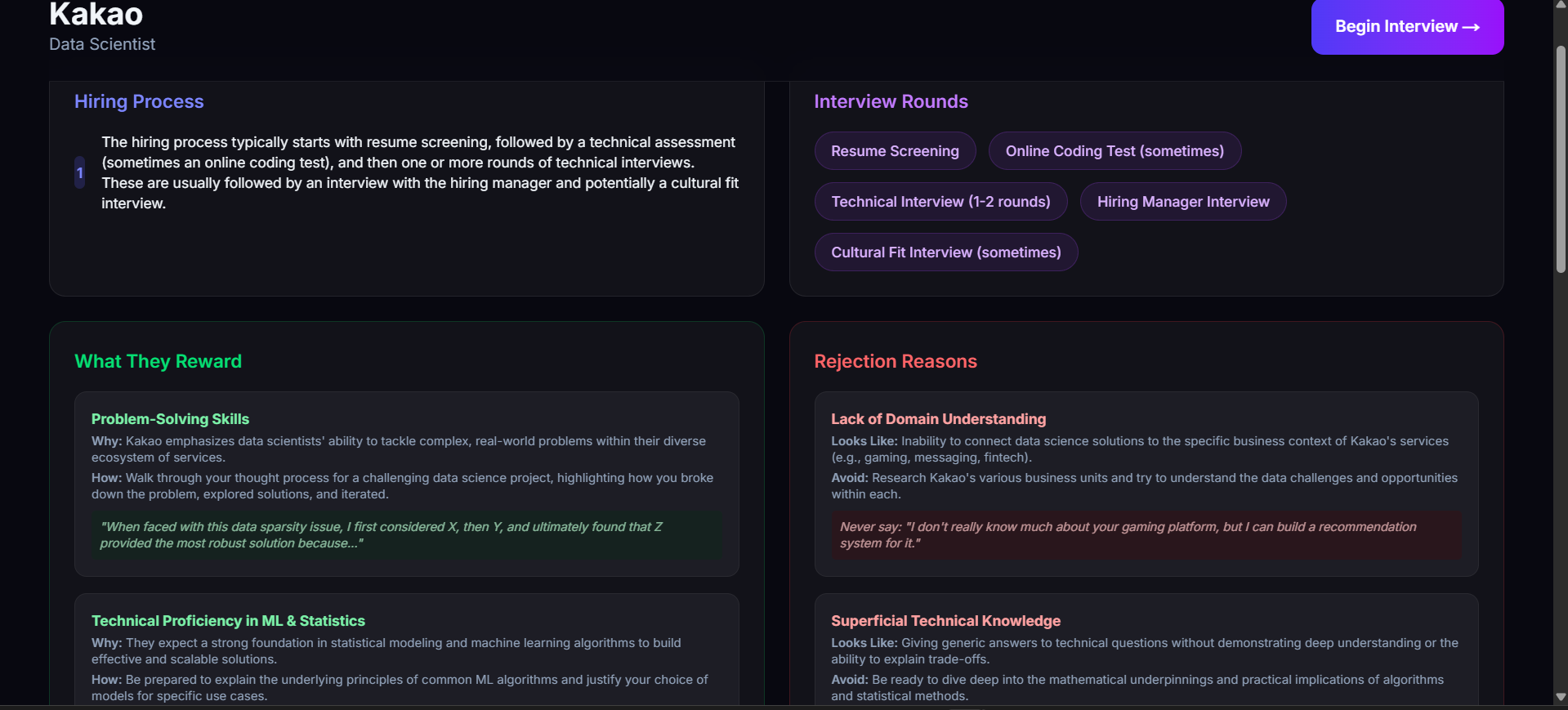 InterviewLens screenshot 12